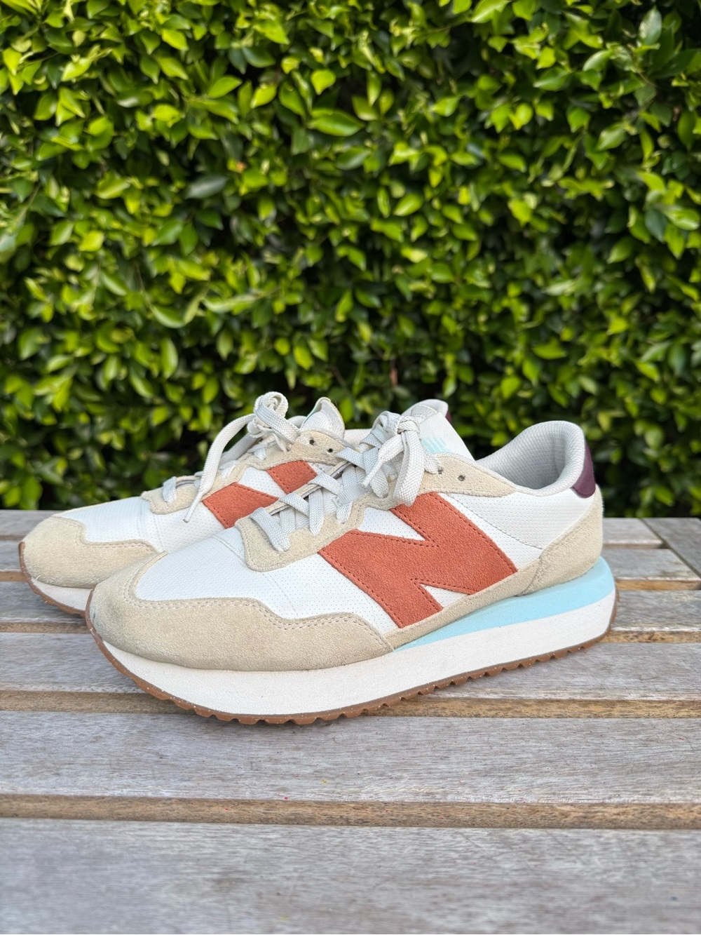New Balance 237 V1 Classic, Sea Salt/Soft Copper, US Sz 9.5 / EU 41